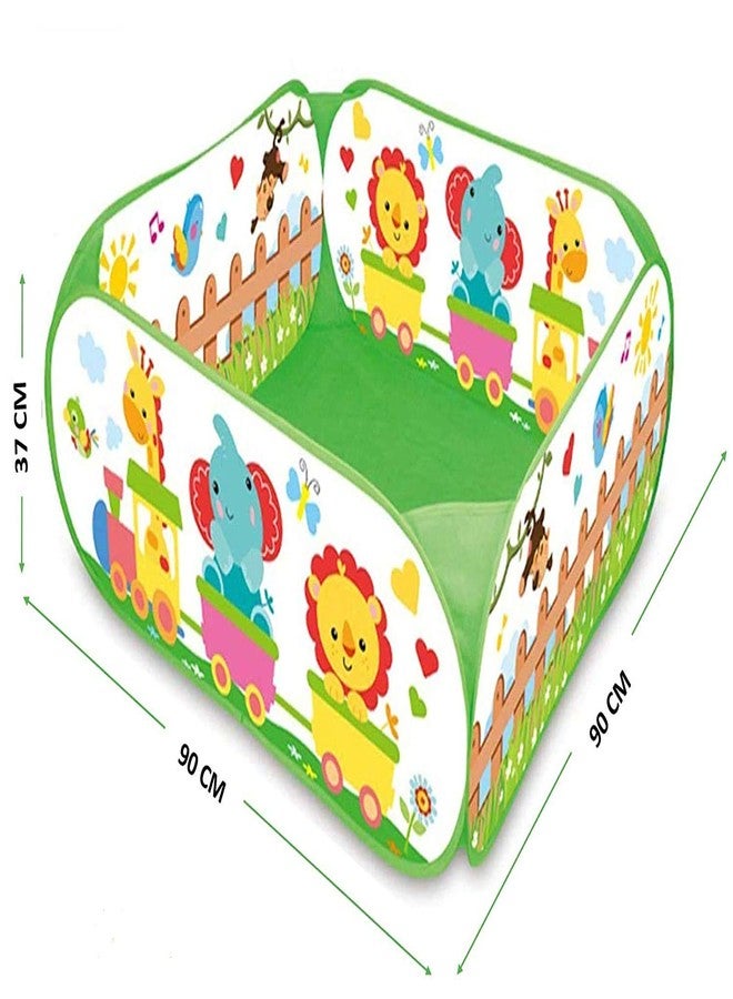 JET ROY Animal Print Ball Pool for Kids with 40 Colorful Balls - Image 3